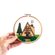 Load image into Gallery viewer, A Frame Dreaming Embroidery Pattern