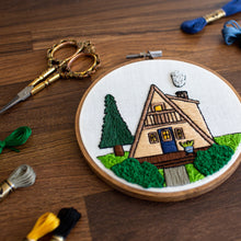 Load image into Gallery viewer, A Frame Dreaming Embroidery Pattern