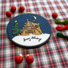 Load image into Gallery viewer, A Frame Dreaming Embroidery Pattern