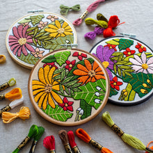 Load image into Gallery viewer, Garden Party Embroidery Pattern