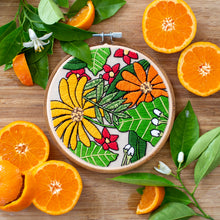 Load image into Gallery viewer, Garden Party Embroidery Pattern