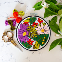 Load image into Gallery viewer, Garden Party Embroidery Pattern