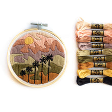 Load image into Gallery viewer, Palm Row Embroidery Pattern