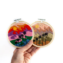 Load image into Gallery viewer, Palm Row Embroidery Pattern