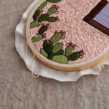 Load image into Gallery viewer, Prickly Pear Patch Embroidery Pattern