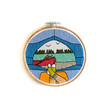 Load image into Gallery viewer, Room with a View Embroidery Pattern