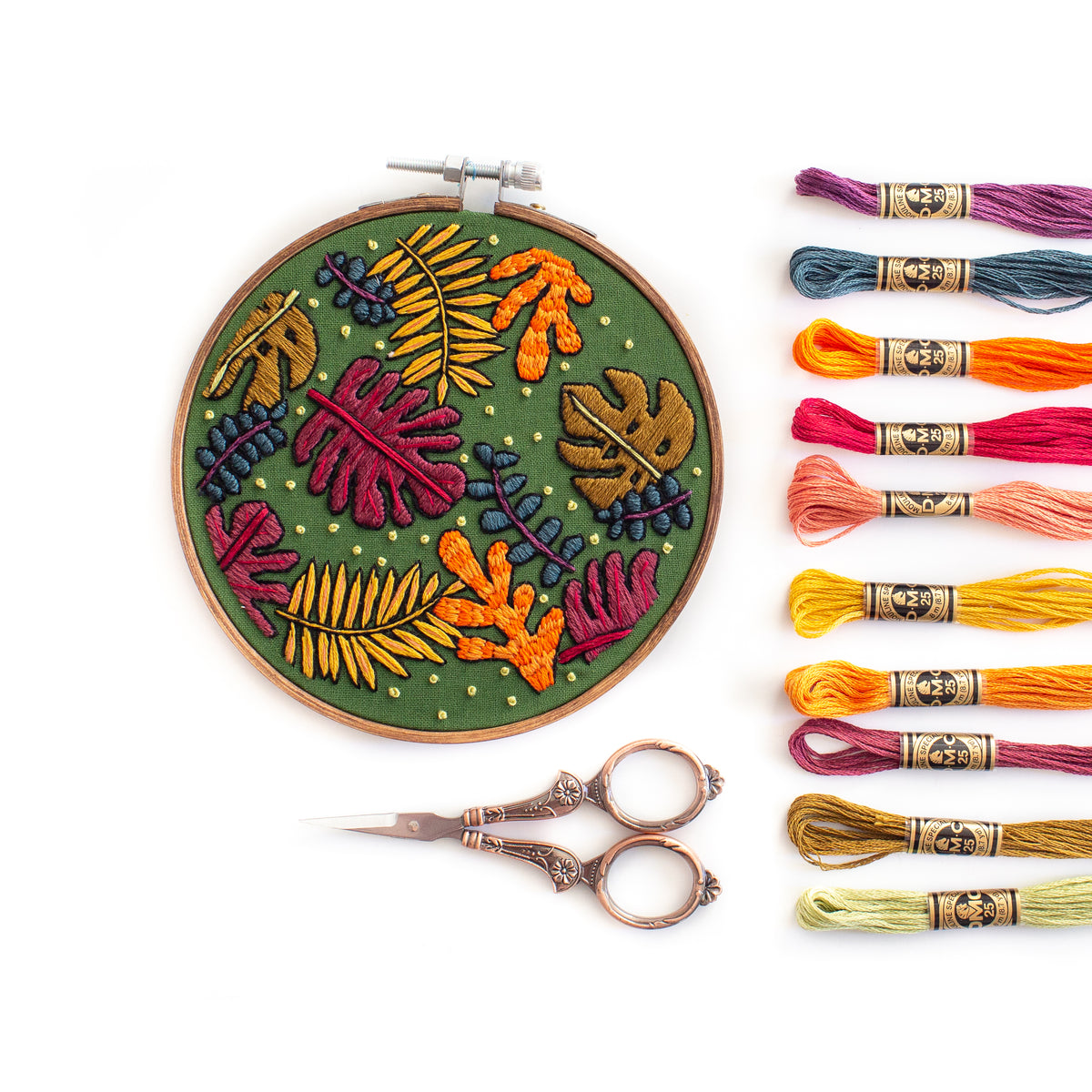 Botanical Party Embroidery Pattern – Jen Ann Handmade