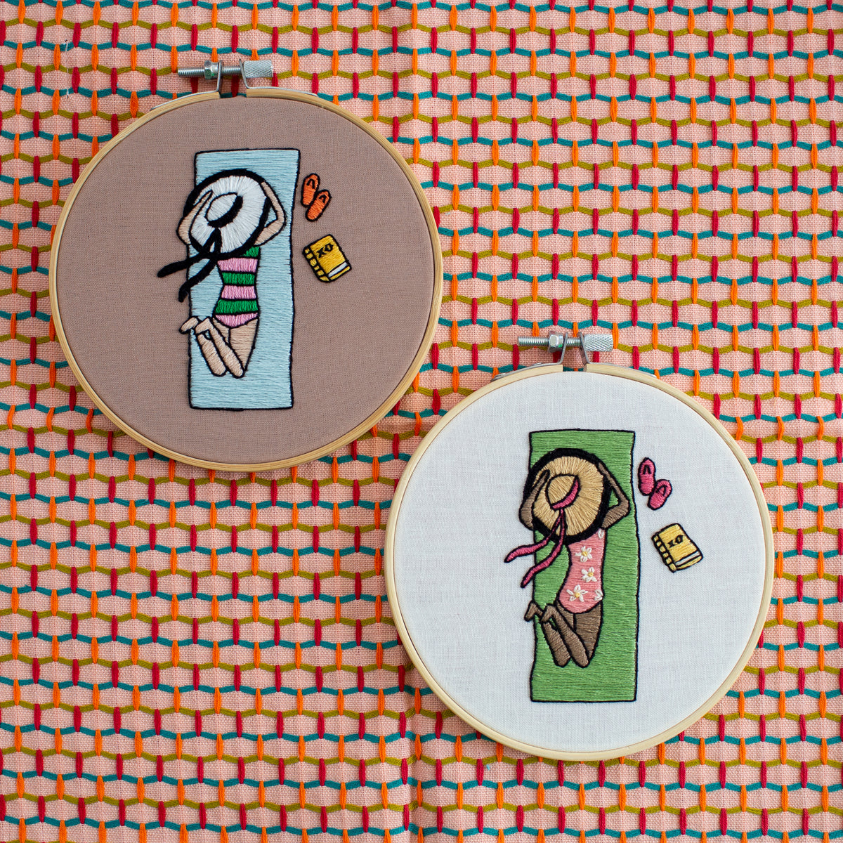Beach Bliss Embroidery Pattern – Jen Ann Handmade