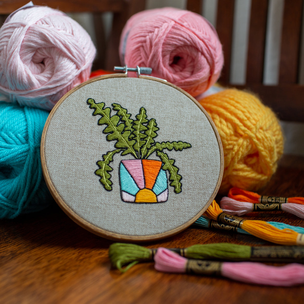 Ric Rac Sunshine Embroidery Pattern – Jen Ann Handmade