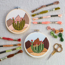 Load image into Gallery viewer, Cactus Oasis Embroidery Pattern