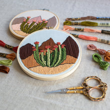 Load image into Gallery viewer, Cactus Oasis Embroidery Pattern