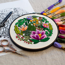 Load image into Gallery viewer, Bright Botanicals Embroidery Pattern