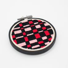 Load image into Gallery viewer, Pink and Red Quilt Hoop
