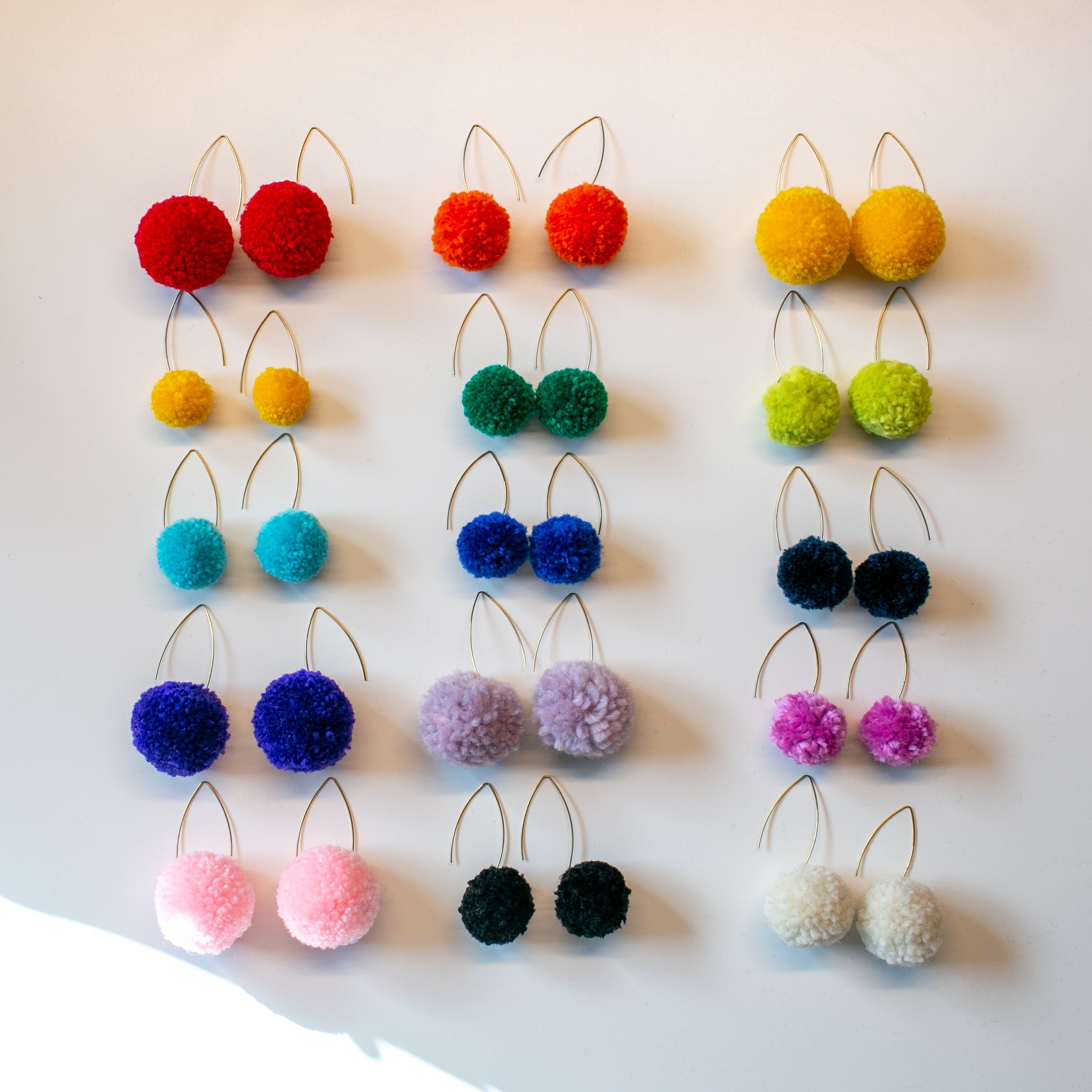 Pom-Pom Earrings Pom-Pom Earrings