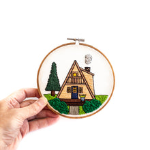 Load image into Gallery viewer, A Frame Dreaming Embroidery Pattern
