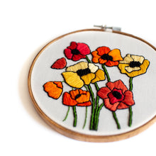 Load image into Gallery viewer, Poppy Patch Embroidery Pattern
