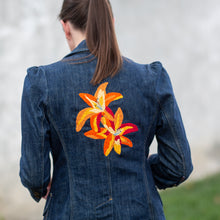 Load image into Gallery viewer, Tiger Lily Denim Jacket
