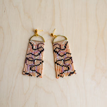 Load image into Gallery viewer, Squiggles Beaded Earrings
