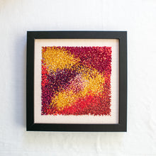 Load image into Gallery viewer, Cinnamon Girl French Knots Fiber Art
